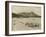 Native Hawaiian Canoe Surfers at Diamond Head, C.1890S-null-Framed Photographic Print