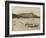 Native Hawaiian Canoe Surfers at Diamond Head, C.1890S-null-Framed Photographic Print