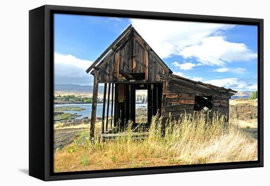 Native Indian Abandoned Building-sphraner-Framed Premier Image Canvas