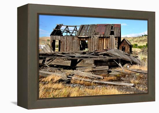 Native Indian Abandoned Building-sphraner-Framed Premier Image Canvas