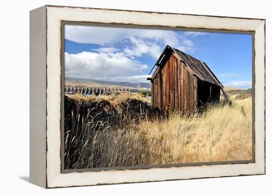 Native Indian Abandoned Building-sphraner-Framed Premier Image Canvas