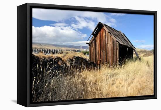 Native Indian Abandoned Building-sphraner-Framed Premier Image Canvas