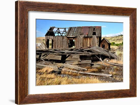 Native Indian Abandoned Building-sphraner-Framed Photographic Print