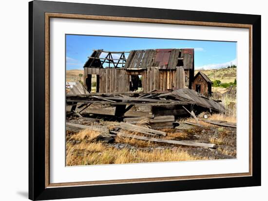 Native Indian Abandoned Building-sphraner-Framed Photographic Print