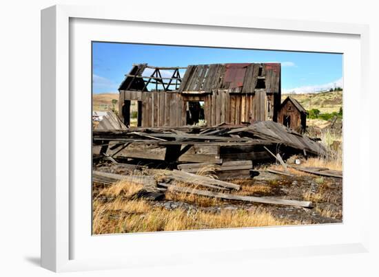 Native Indian Abandoned Building-sphraner-Framed Photographic Print