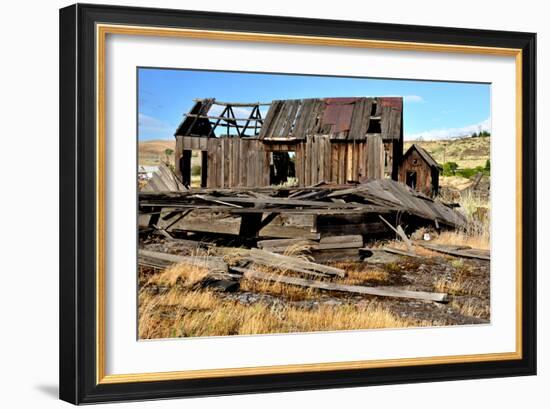 Native Indian Abandoned Building-sphraner-Framed Photographic Print