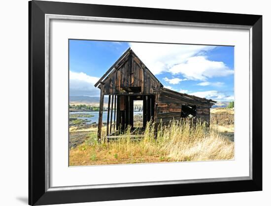 Native Indian Abandoned Building-sphraner-Framed Photographic Print