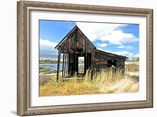 Native Indian Abandoned Building-sphraner-Framed Photographic Print