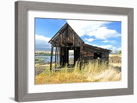 Native Indian Abandoned Building-sphraner-Framed Photographic Print