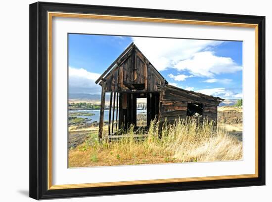 Native Indian Abandoned Building-sphraner-Framed Photographic Print