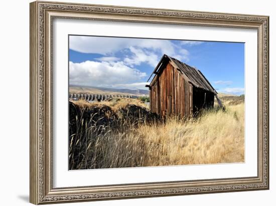 Native Indian Abandoned Building-sphraner-Framed Photographic Print