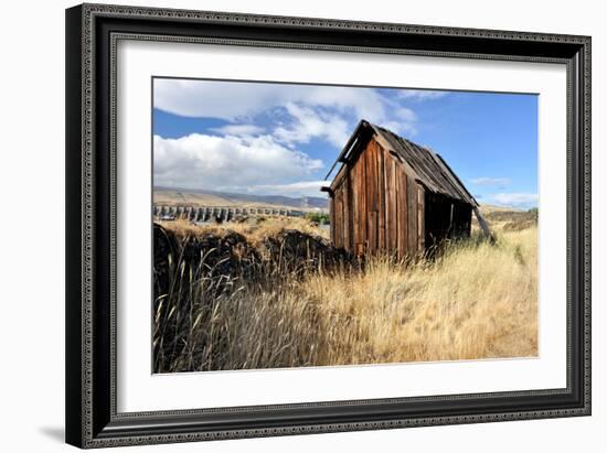 Native Indian Abandoned Building-sphraner-Framed Photographic Print