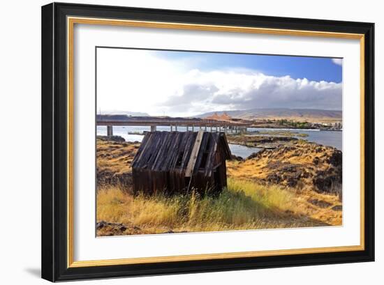 Native Indian Abandoned Building-sphraner-Framed Photographic Print