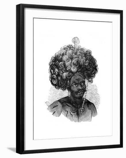 Native of the Papua Islands, 1848-null-Framed Giclee Print