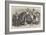 Native Officers and Soldiers in the East India Company's Service-William Carpenter-Framed Giclee Print