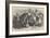 Native Officers and Soldiers in the East India Company's Service-William Carpenter-Framed Giclee Print