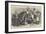 Native Officers and Soldiers in the East India Company's Service-William Carpenter-Framed Giclee Print