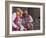 Native Quechua people celebrate the day of San Jeronimo, the patron saint of the city, San Jeronimo-Julio Etchart-Framed Photographic Print