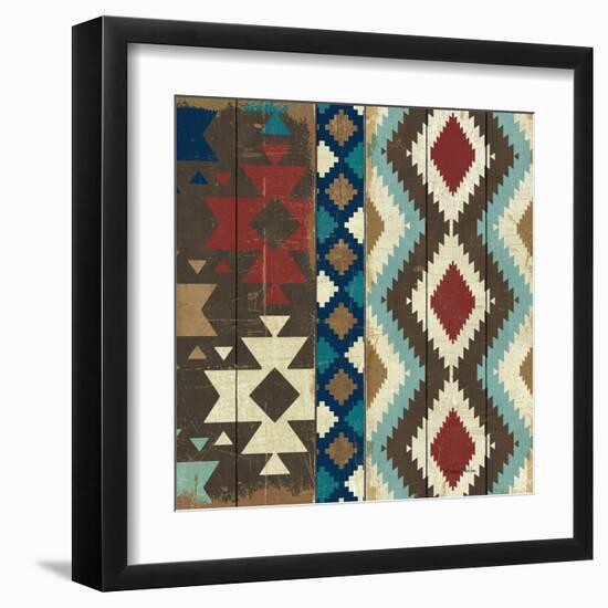 Native Tapestry Crop-null-Framed Art Print