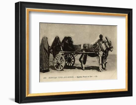 Native Transport in Egypt-null-Framed Photographic Print