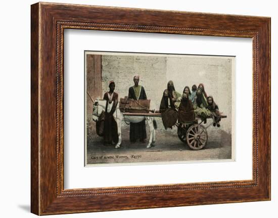 Native Transport in Egypt-null-Framed Photographic Print