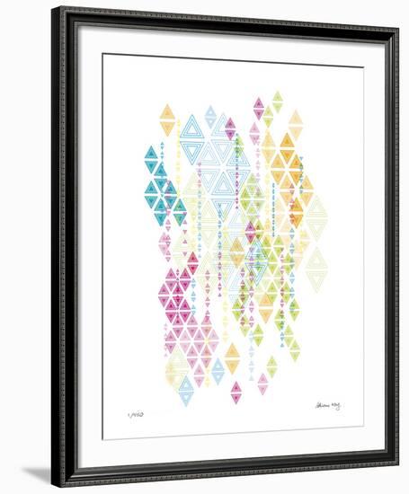 Native Triangles-Adrienne Wong-Framed Giclee Print