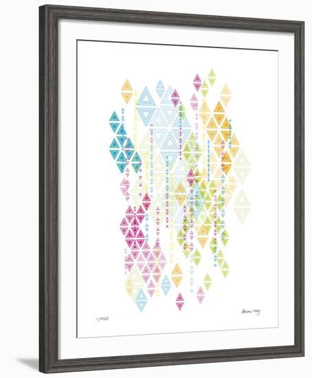 Native Triangles-Adrienne Wong-Framed Giclee Print