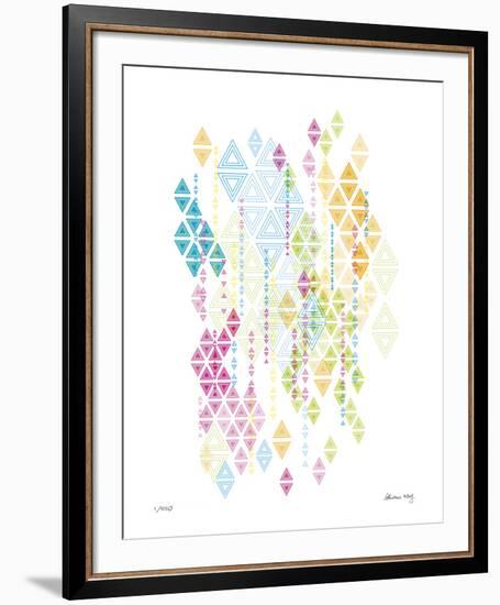 Native Triangles-Adrienne Wong-Framed Giclee Print