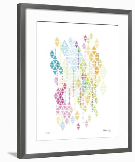 Native Triangles-Adrienne Wong-Framed Giclee Print