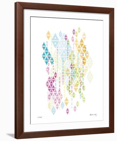 Native Triangles-Adrienne Wong-Framed Giclee Print