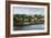 Native Village in Borneo Near Sarawak, 1800s-null-Framed Giclee Print