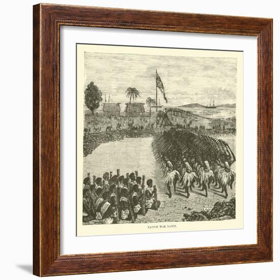 Native War Dance-null-Framed Giclee Print