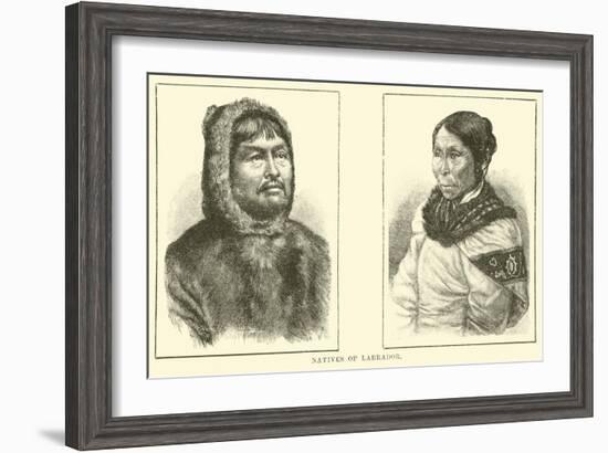 Natives of Labrador-null-Framed Giclee Print