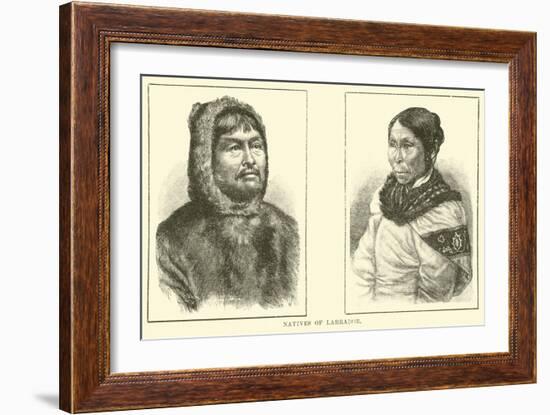 Natives of Labrador-null-Framed Giclee Print