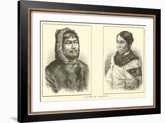 Natives of Labrador-null-Framed Giclee Print