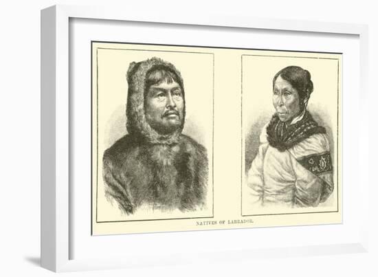 Natives of Labrador-null-Framed Giclee Print