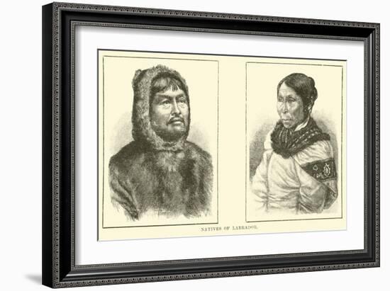 Natives of Labrador-null-Framed Giclee Print