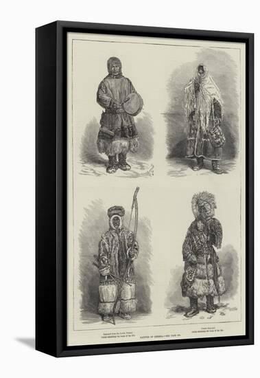 Natives of Siberia-Johann Nepomuk Schonberg-Framed Premier Image Canvas