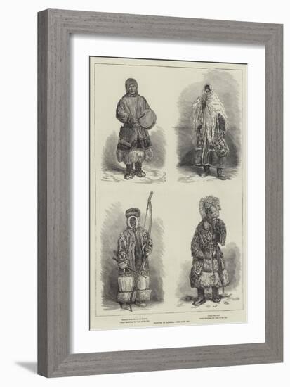 Natives of Siberia-Johann Nepomuk Schonberg-Framed Giclee Print