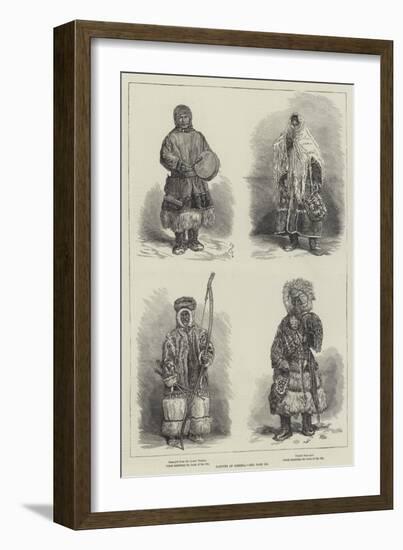 Natives of Siberia-Johann Nepomuk Schonberg-Framed Giclee Print