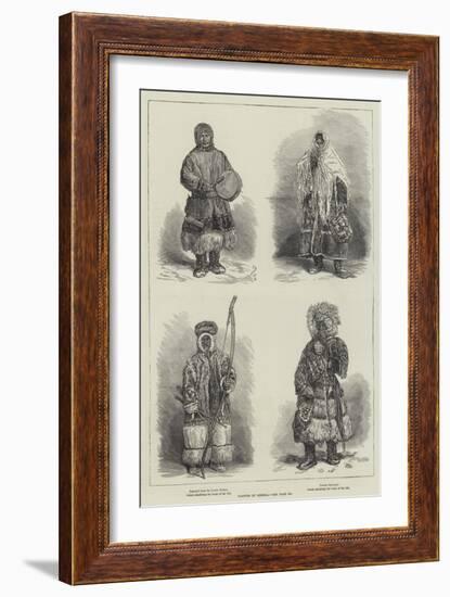 Natives of Siberia-Johann Nepomuk Schonberg-Framed Giclee Print