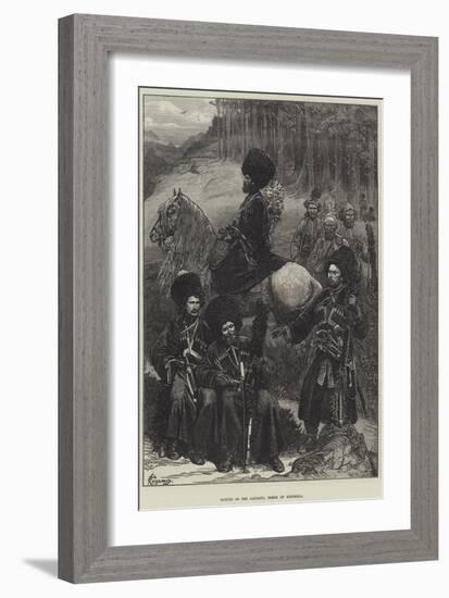 Natives of the Caucasus, North of Mingrelia-Felix Regamey-Framed Giclee Print