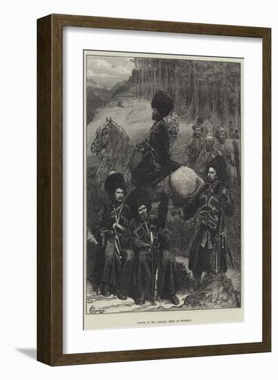 Natives of the Caucasus, North of Mingrelia-Felix Regamey-Framed Giclee Print