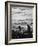 Natives Swamped by Surf on Rocky Shore in Tristan Da Cunha Island-Carl Mydans-Framed Photographic Print