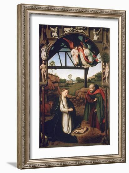 Nativity, 1452-Petrus Christus-Framed Giclee Print