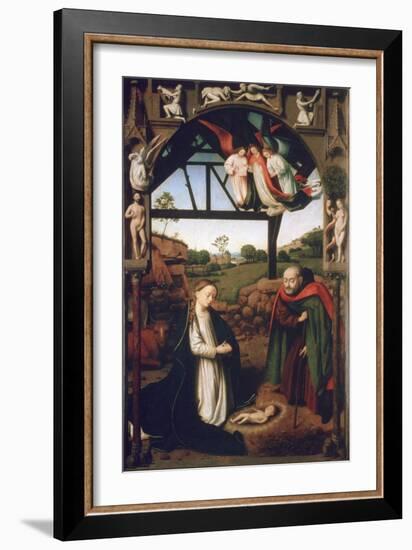 Nativity, 1452-Petrus Christus-Framed Giclee Print