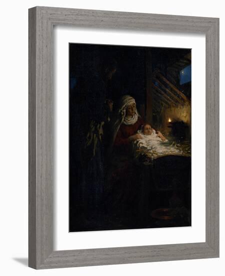 Nativity, 1890-Ilya Yefimovich Repin-Framed Giclee Print