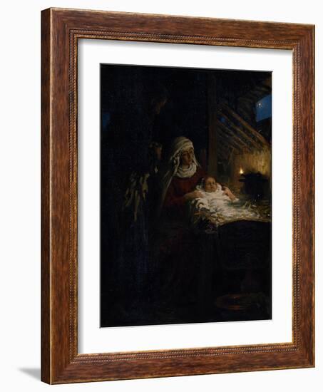 Nativity, 1890-Ilya Yefimovich Repin-Framed Giclee Print