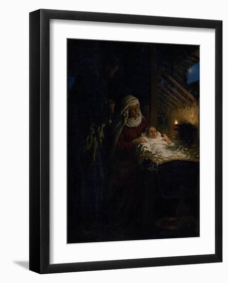 Nativity, 1890-Ilya Yefimovich Repin-Framed Giclee Print