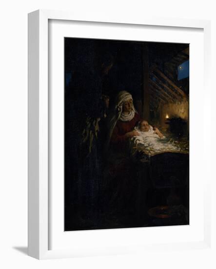 Nativity, 1890-Ilya Yefimovich Repin-Framed Giclee Print